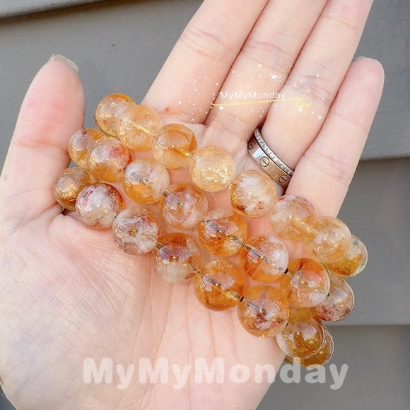 Handmade Other - Citrine Bracelet 12mm